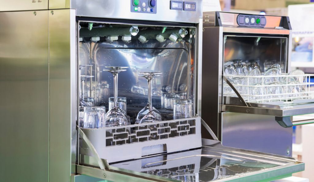 commercial dishwasher